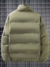 MEN'S WARM LONG SLEEVE ZIP-UP PADDED JACKET